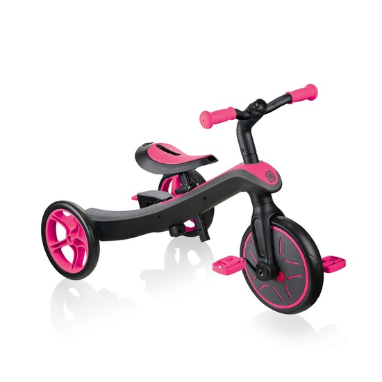 Велосипед-беговел GLOBBER TRIKE EXPLORER (4 в 1) Розовый - 12